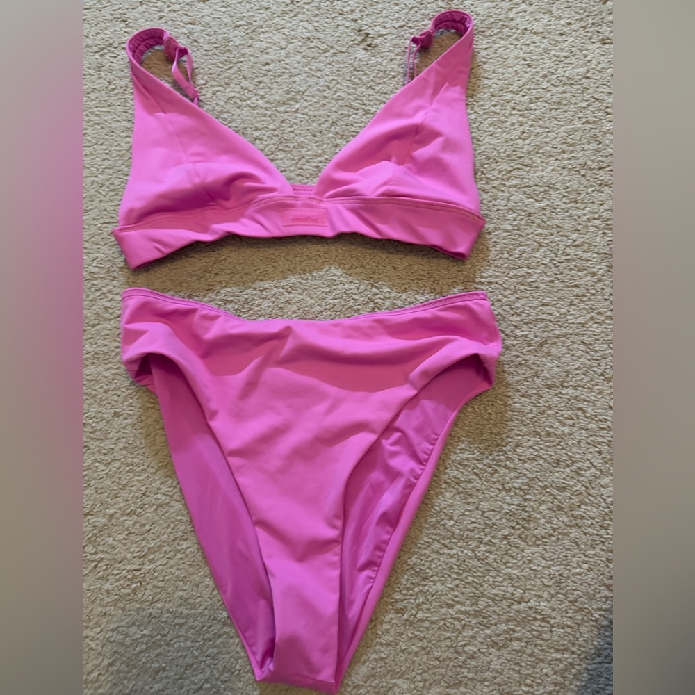 SKIMS Pink Bikini Set